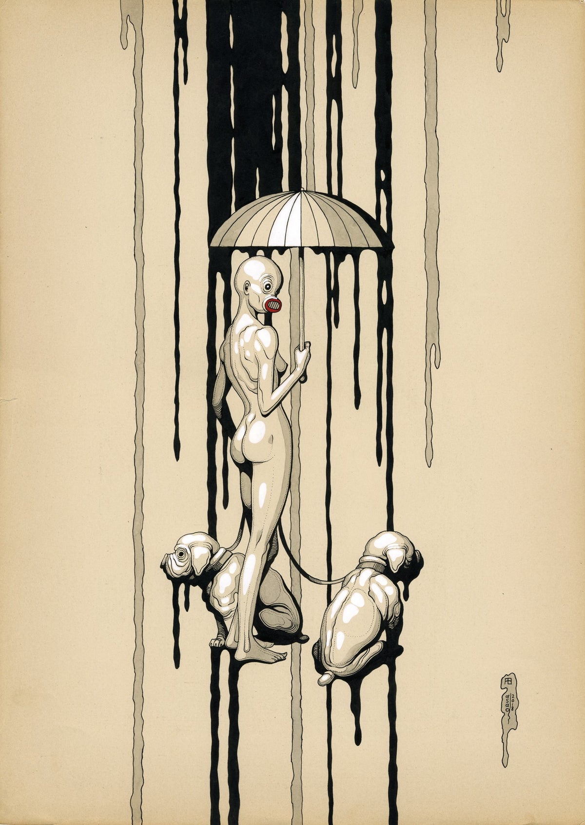 Adam and Eva. Alone — Art Print (VA-G007)